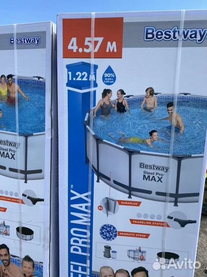 Бассейн 457х122 каркасный бассейн 457 на 122