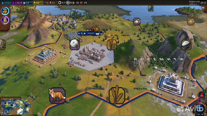 Sid Meier's Civilization VI PS4, русские субтитры