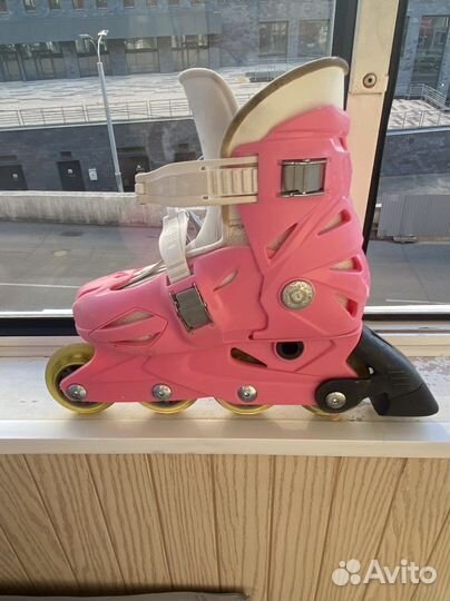 Роликовые коньки детские с защитой