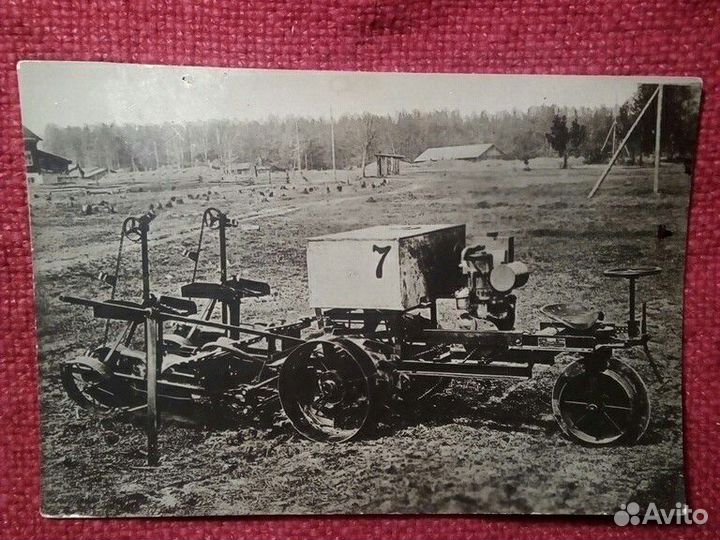 Фото (сельхозтехника) начало 20 века СССР