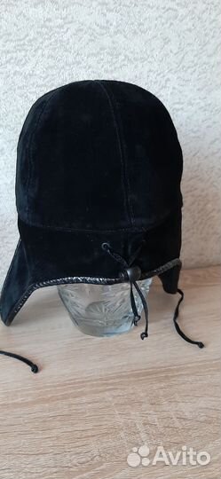 Шапка зимняя женская(натуральная замша)р.54-56