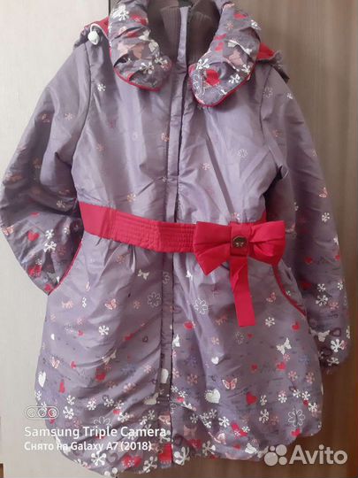 Плащ для девочки 128