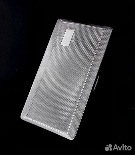 Портсигар винтаж серебряный 1960 год