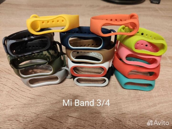 Ремешки для Mi Band 2, 3, 4, 5, 6