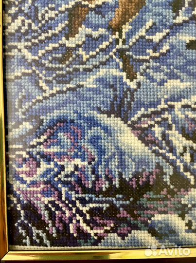 Картина вышитая крестом