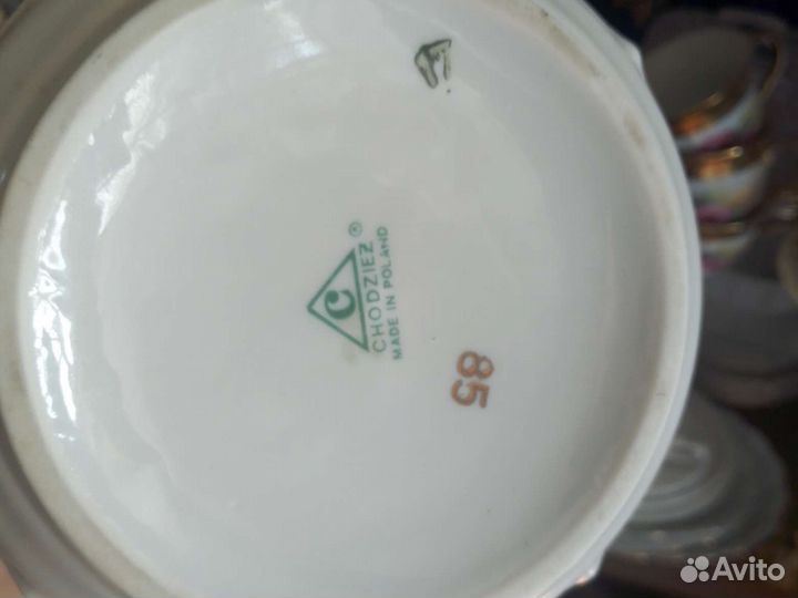 Чайно кофейный сервиз chodziez Польша