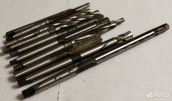 Сверла, фрезы, развертки под токарный патрон СССР