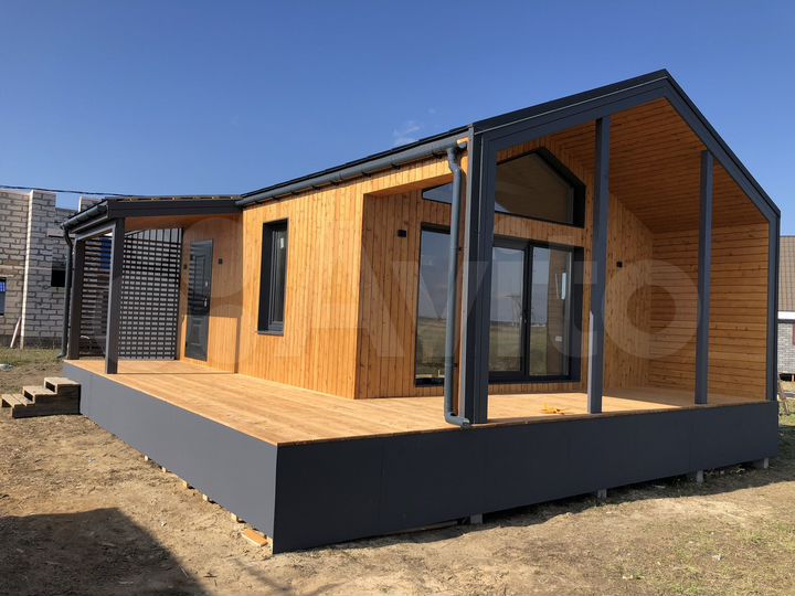 Дом 82 м² на участке 6 сот.