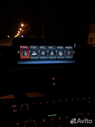 Экран мультимедия carplay bmw f30