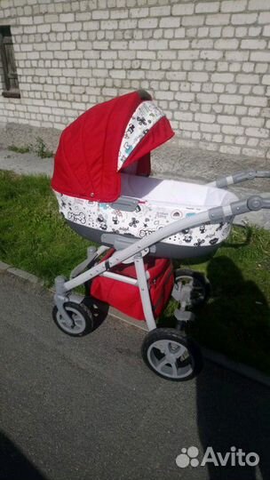 Коляска camarelo vision design