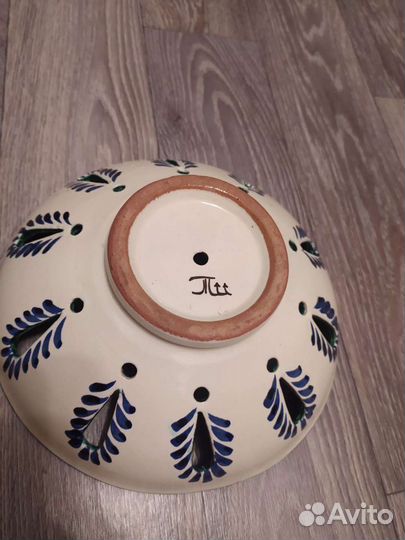 Фруктовница Риштанская керамика ручная работа