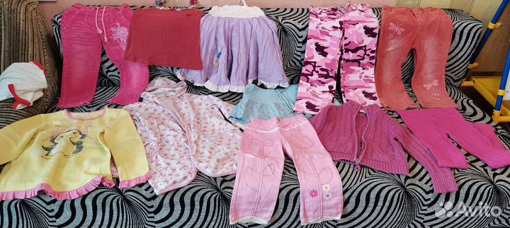 Вещи пакетом на девочку