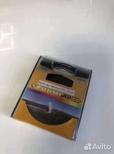 Светофильтр поляризационный 49mm fujimi hd
