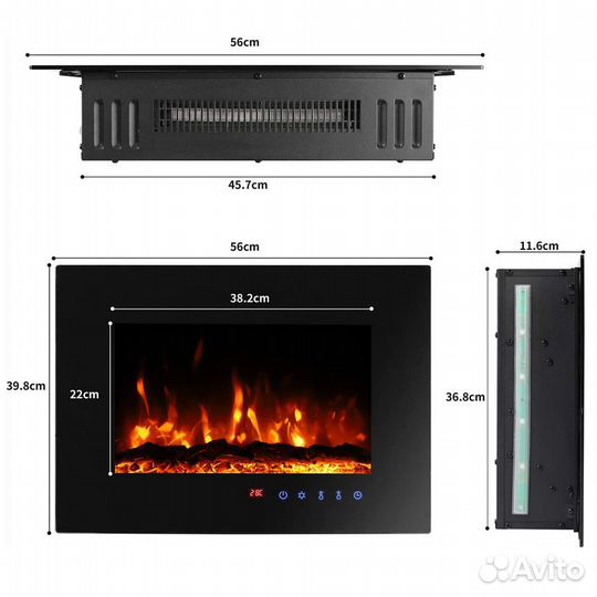 Камин настенный Blazer Ambilight