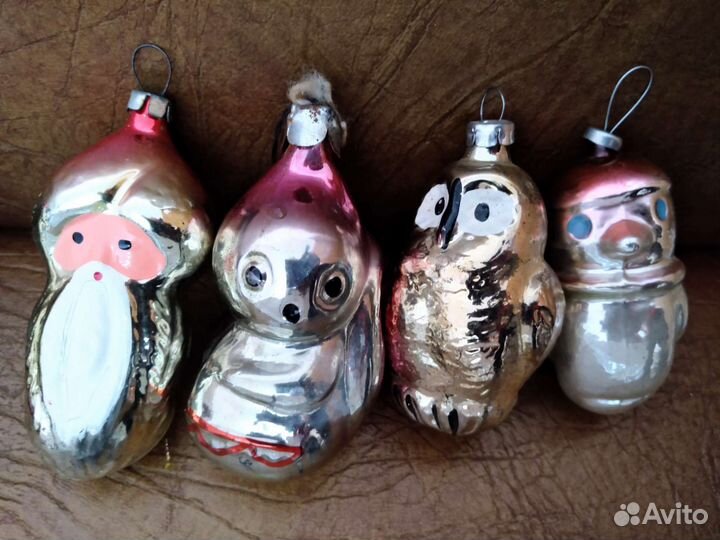 Елочные игрушки СССР
