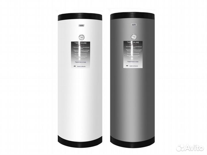 Бойлер косвенного нагрева inox V100 Серебро