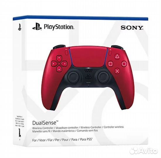 Геймпад для PS5 Sony DualSense Volcanic Red