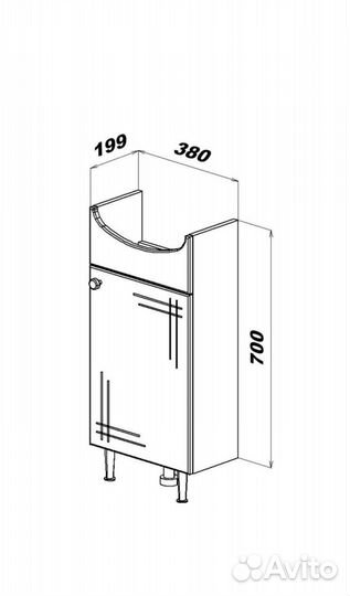 Тумба под раковину