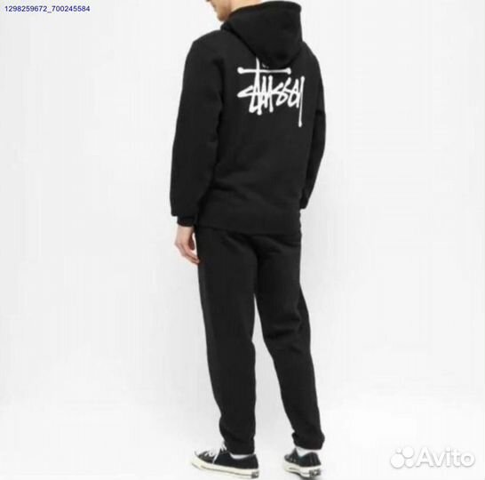 Зипка Stussy чёрная (Арт.80402)