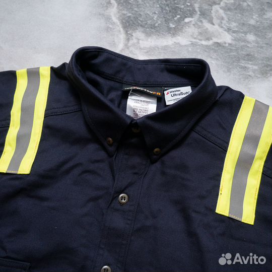 Workrite FR США 2XL негорючая рубашка новая