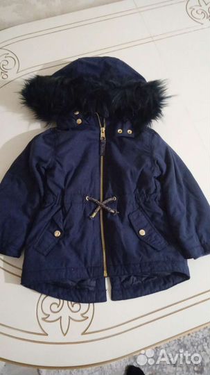 Куртка-парка на девочку