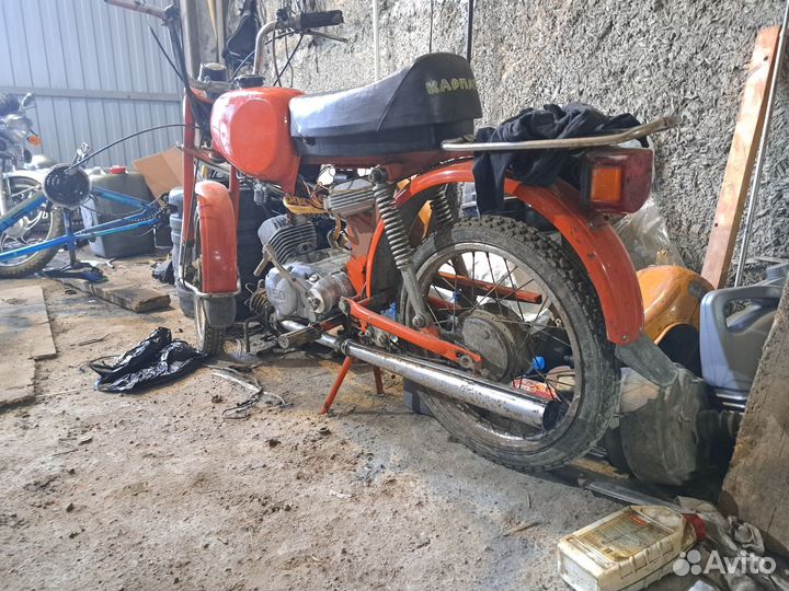 Мопед СССР карпаты