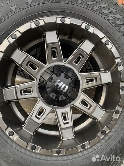 Новые колеса R18 Fast HD Nokian LT3 6/139.7