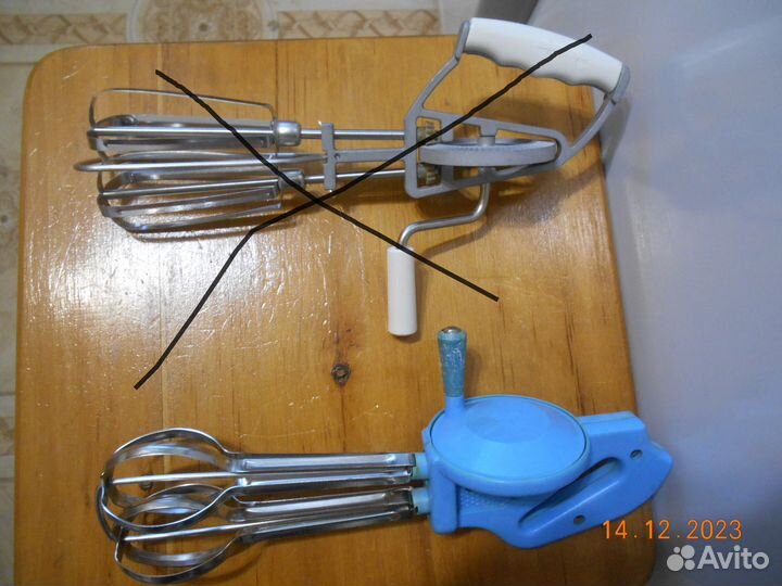 Миксер ручной механический СССР