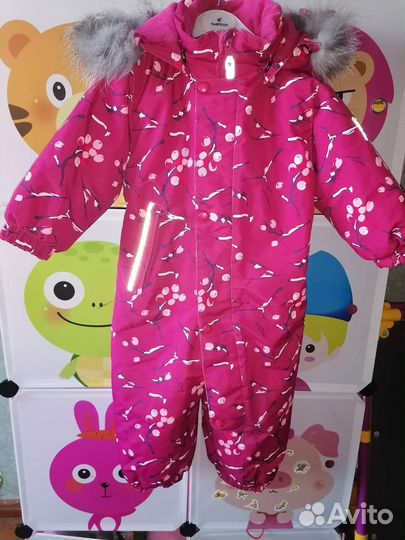 Зимний комбинезон для девочки