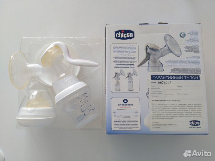 Молокоотсос ручной chicco