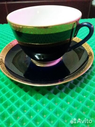 Чашка с блюдцем лфз