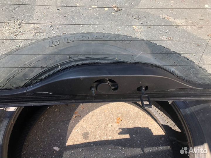 Стекло заднее (двери багажника) Volkswagen Touareg