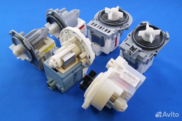 Сливные насосы помпы стиральных машин