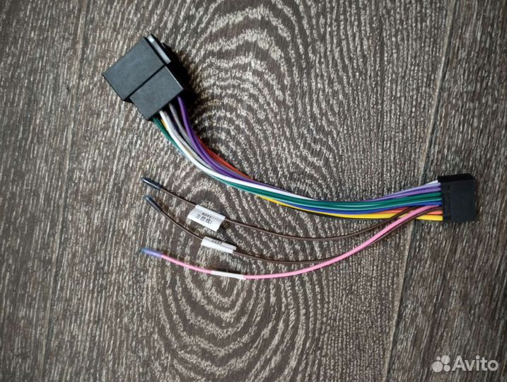 ISO Переходник для Андроид Магнитол. 16 Pin