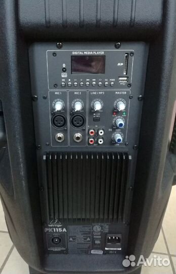 Активная акустическая система behringer PK115A