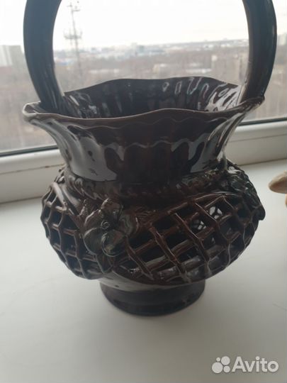 Винтажная керамическая ваза СССР