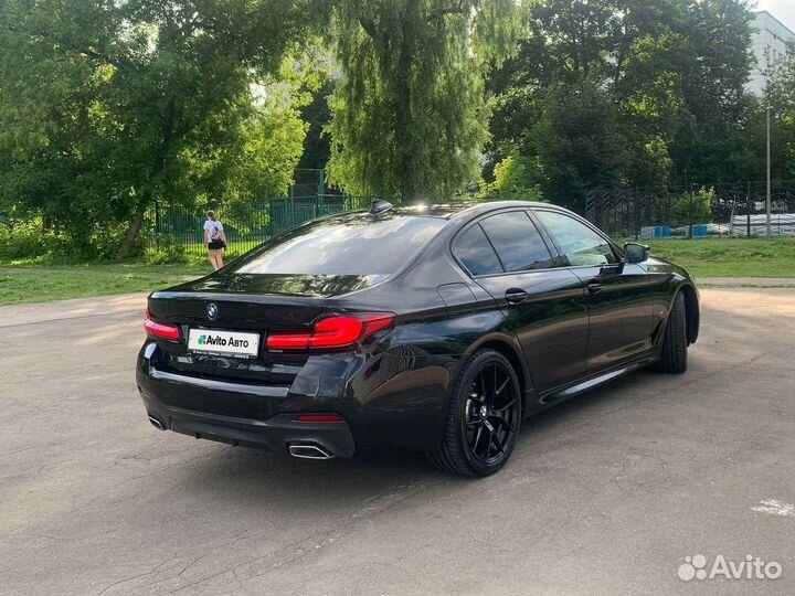 BMW 5 серия 2.0 AT, 2021, 73 000 км