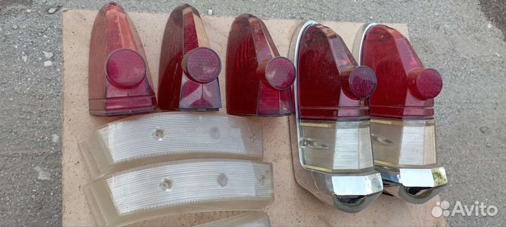Задние фонари газ 21 волга(оригинал 1976г)