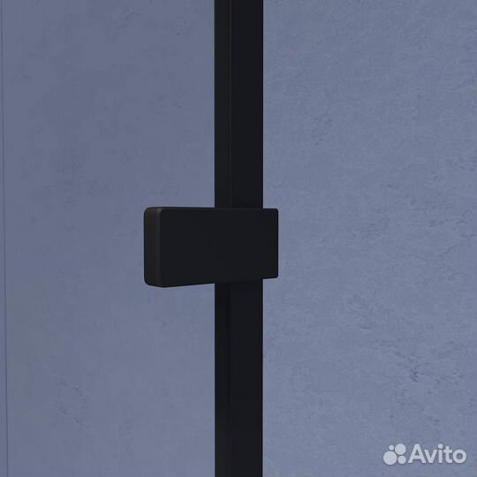 Душ. уголок 120x100x200 чёрн. прозр. стекло SV-04