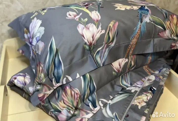 Постельное белье blumarine,райские птицы