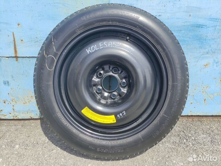 Запасное колесо (докатка) Nissan 145/80R17 из Япон