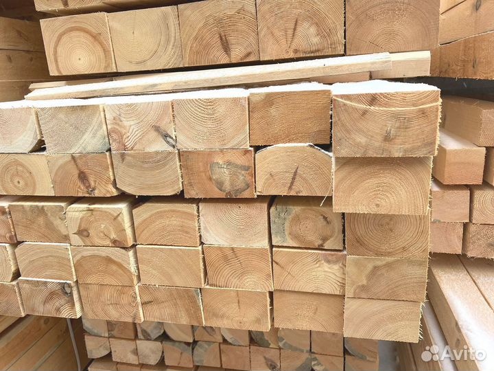 Брус обрезной 100х150х6000мм с доставкой