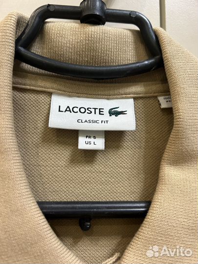 Футболка поло lacoste мужская