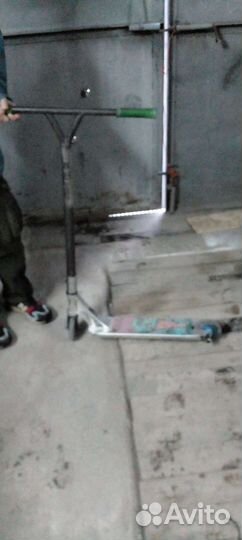 Трюковой самокат Скип. состояние хорошие (обмен)