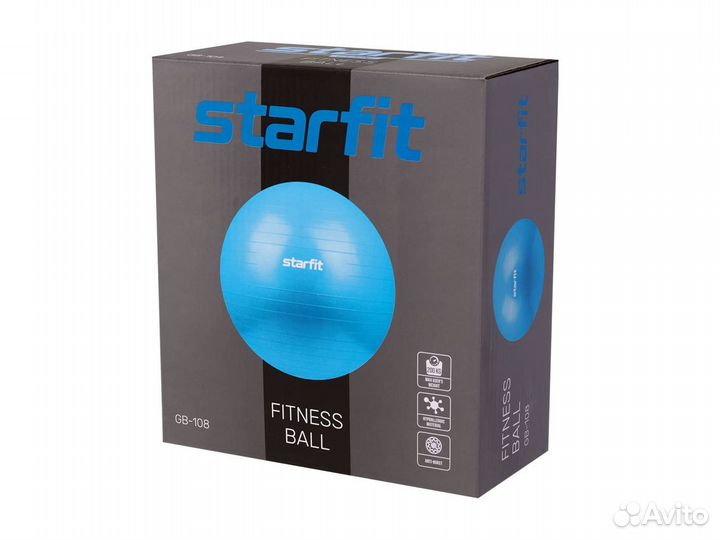 Фитбол Starfit 85 см, 1500 гр, антивзрыв