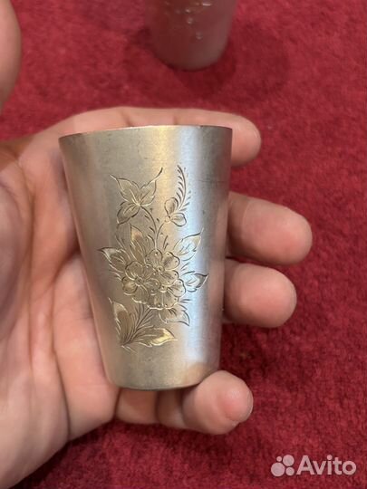 Серебряные стопки 875