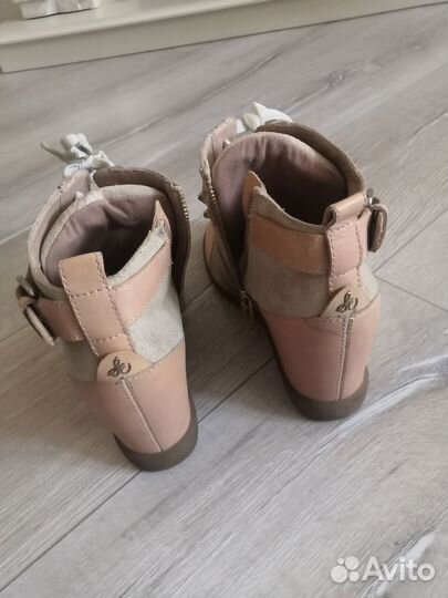 Ботильоны кожа/замша 37 р-р