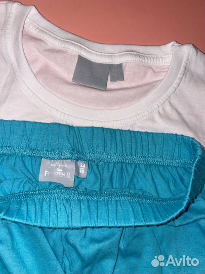 Футболки и шорты на девочку подростка 146-152