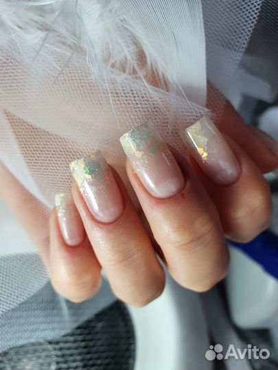 Маникюр, гель лак, наращивание ногтей, коррекция