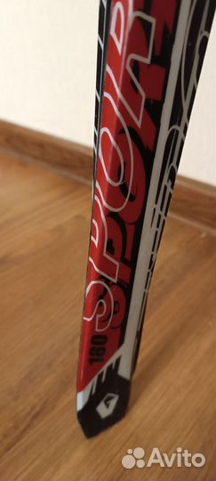 Лыжи бу с ботинками 40